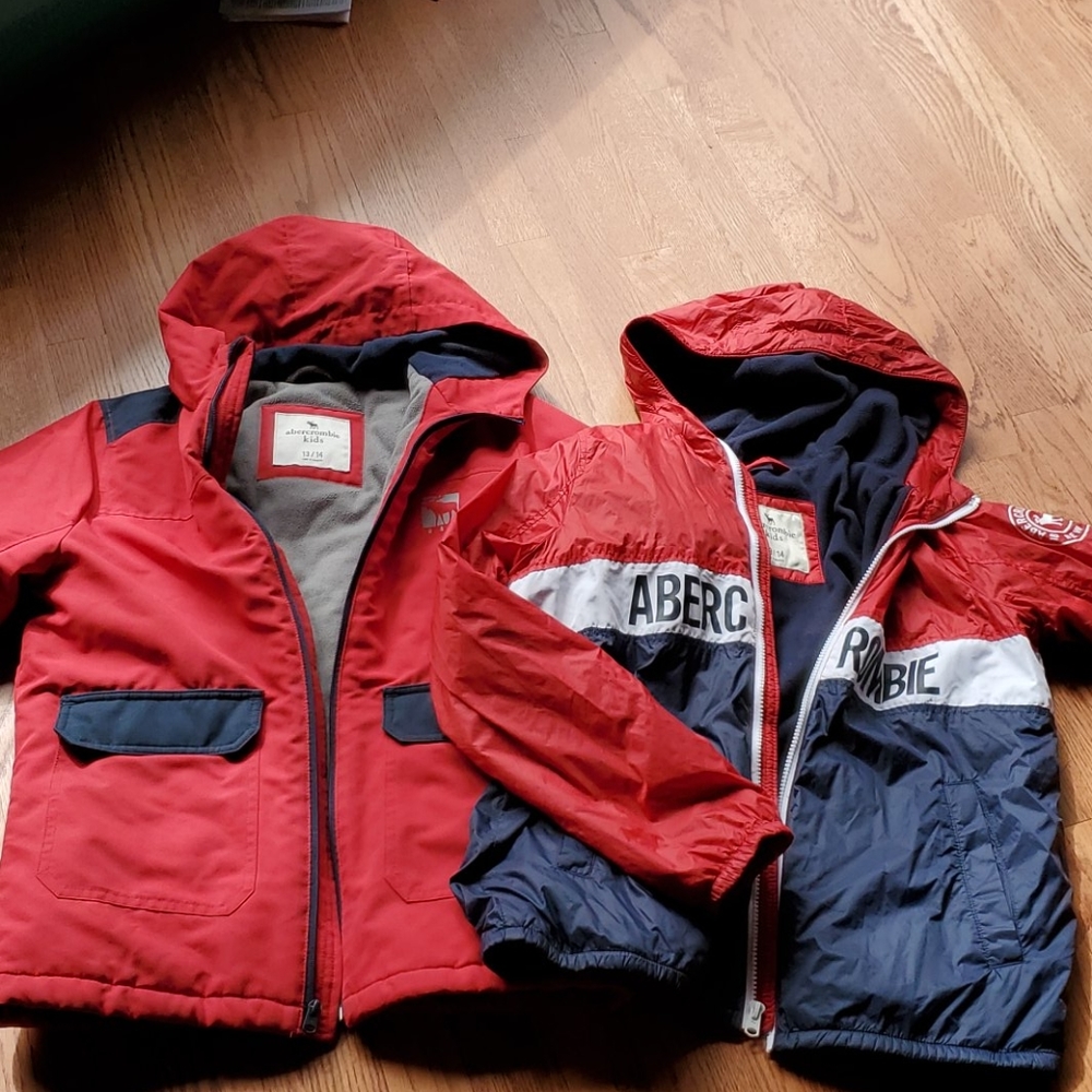 Jackets from a boy who grew to fast to wear them
